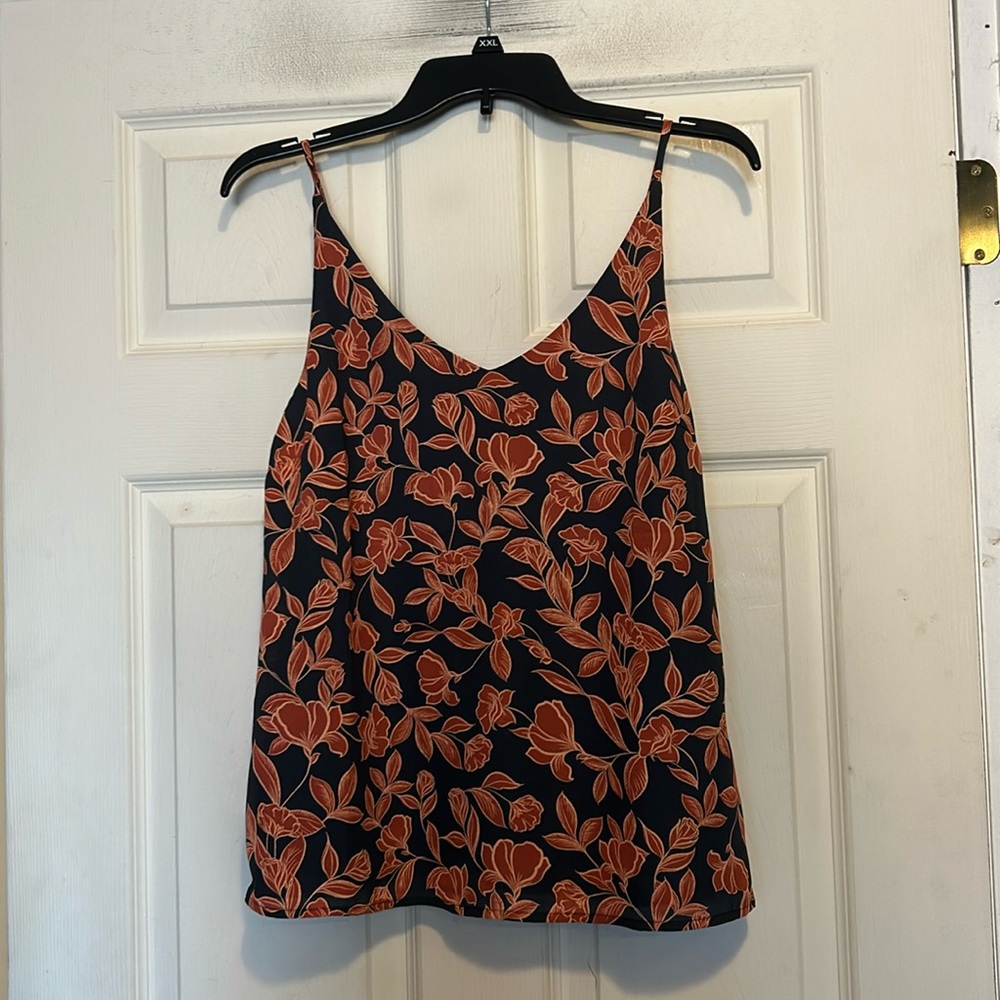 Banana Republic Blouse Size Small Blue Orange